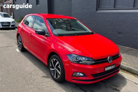 Red 2018 Volkswagen Polo Hatchback Beats