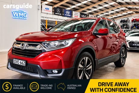 Red 2017 Honda CR-V Wagon Vti (2Wd)