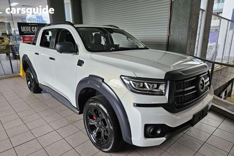 White 2026 GWM Cannon Dual Cab Utility Hi4-T Phev Vanta