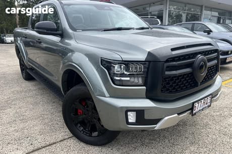 Grey 2026 GWM Cannon Alpha Dual Cab Utility Ultra Phev (4X4)