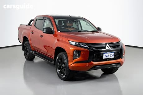 Orange 2020 Mitsubishi Triton Double Cab Pick Up Gsr (4X4)