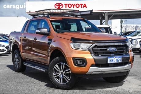 Orange 2021 Ford Ranger Double Cab Pick Up Wildtrak 2.0 (4X4)