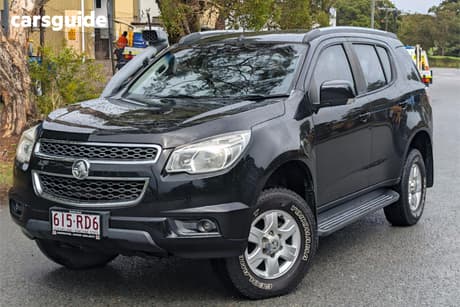 Black 2016 Holden Colorado 7 Wagon Lt (4X4)