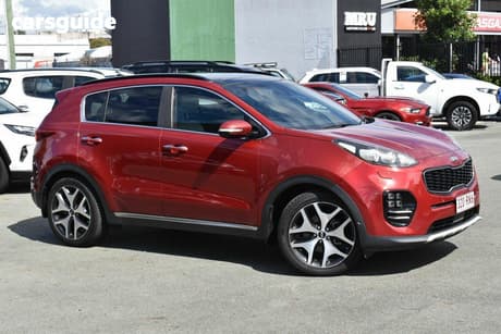 Red 2017 Kia Sportage Wagon Gt-Line (Awd)