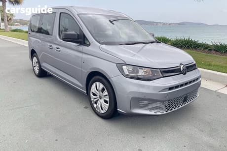 Silver 2026 Volkswagen Caddy 5 Wagon Maxi Tdi320