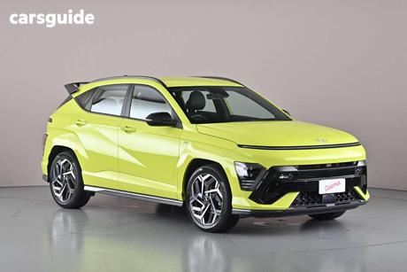 Yellow 2023 Hyundai Kona Wagon N Line