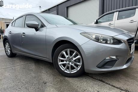 Silver 2014 Mazda 3 Hatchback Touring