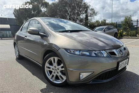 Grey 2009 Honda Civic Hatchback Si