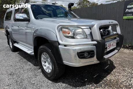 Silver 2008 Mazda BT-50 Dual Cab Pick-up B3000 Sdx (4X4)