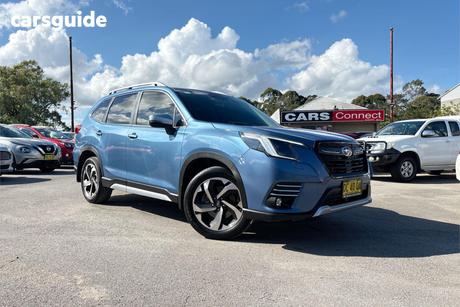 Blue 2021 Subaru Forester Wagon 2.5I-S (Awd)