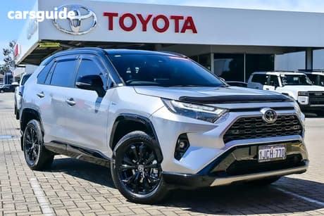 Silver 2024 Toyota RAV4 Wagon Xse (2Wd) Hybrid Premium Paint