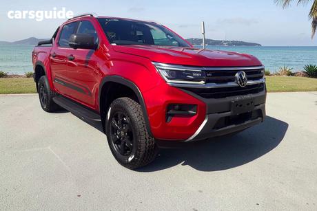Red 2026 Volkswagen Amarok Dual Cab Utility Panamericana Tdi600 4Motion