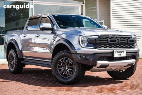 Silver 2023 Ford Ranger Double Cab Pick Up Raptor 3.0 (4X4)