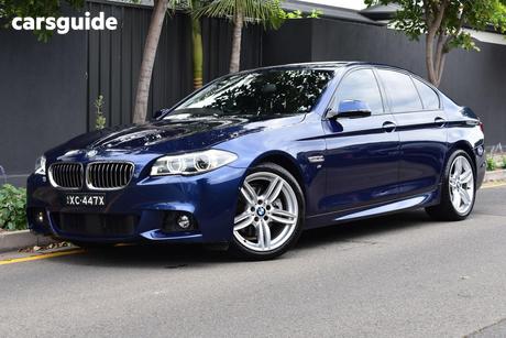 Blue 2016 BMW 528I Sedan Luxury Line