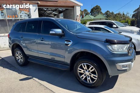 Blue 2017 Ford Everest Wagon Trend (Rwd)
