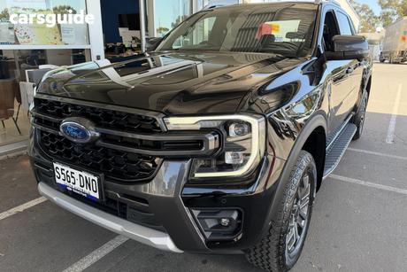 Black 2024 Ford Ranger Double Cab Pick Up Wildtrak 3.0 (4X4)