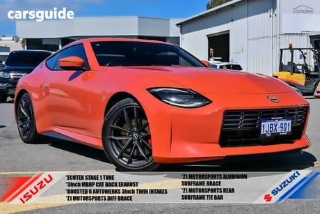 Orange 2023 Nissan Z Coupe