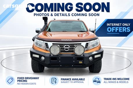 Gold 2017 Nissan Navara Dual Cab Utility St-X (4X4)