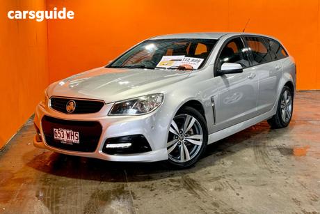 Silver 2015 Holden Commodore Sportswagon Sv6