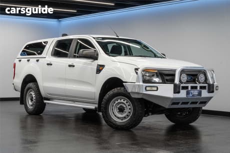 White 2012 Ford Ranger Dual Cab Utility Xl 3.2 (4X4)