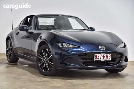 Blue 2025 Mazda MX-5 Convertible G20 Rf Gt