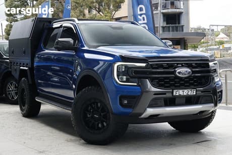 Blue 2024 Ford Ranger Double Cab Pick Up Wildtrak 2.0 (4X4)