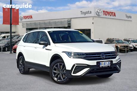 White 2022 Volkswagen Tiguan Wagon Allspace 132Tsi Life