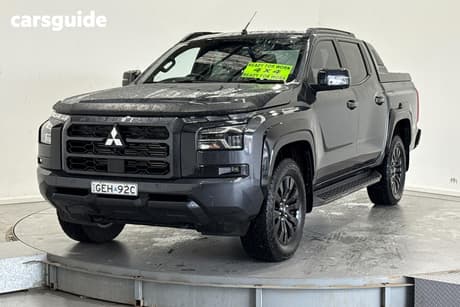 Grey 2024 Mitsubishi Triton Double Cab Pick Up Gsr (4X4)