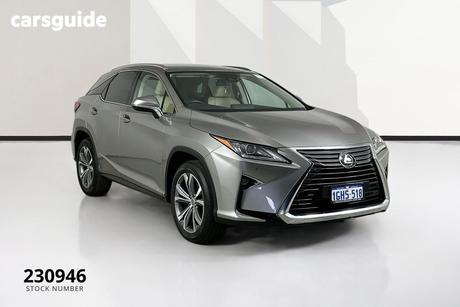 Grey 2017 Lexus RX200T Wagon Luxury