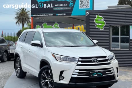 White 2017 Toyota Kluger Wagon Gx (4X4)