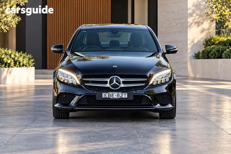 Black 2019 Mercedes-Benz C200 Sedan Eq (Hybrid)