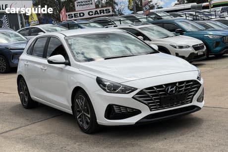 White 2023 Hyundai I30 Hatchback Elite