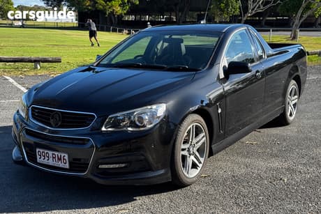 Black 2013 Holden UTE Utility Sv6