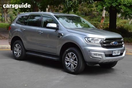 Silver 2016 Ford Everest Wagon Trend