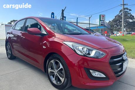 Red 2016 Hyundai I30 Hatchback Active