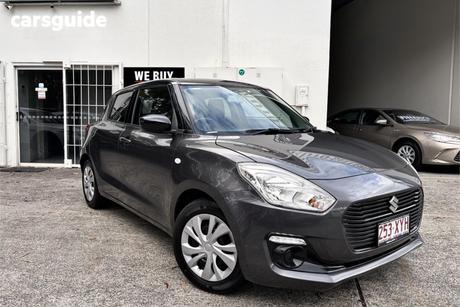 Grey 2017 Suzuki Swift Hatchback Gl