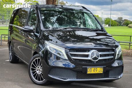 Black 2021 Mercedes-Benz V250 Wagon D Avantgarde Mwb
