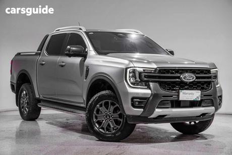 Silver 2023 Ford Ranger Double Cab Pick Up Wildtrak 2.0 (4X4)