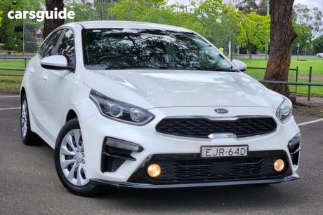 White 2020 Kia Cerato Hatchback S Safety Pack