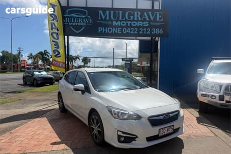 White 2016 Subaru Impreza Hatchback 2.0L (Awd)