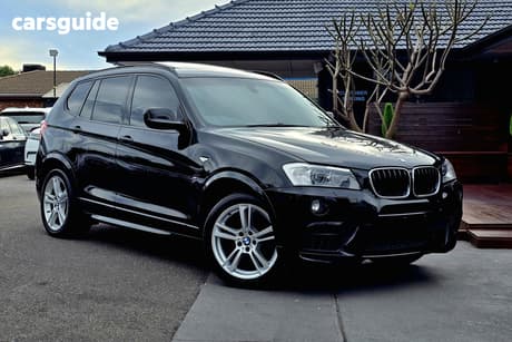 Black 2011 BMW X3 Wagon Xdrive 20D
