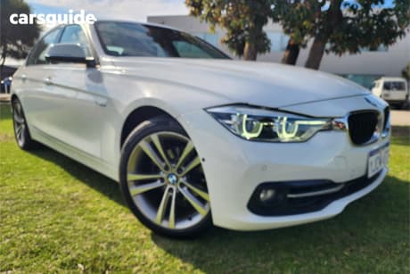 White 2016 BMW 318I Sedan Sport Line