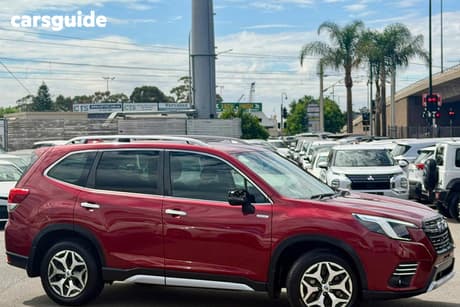 Red 2023 Subaru Forester Wagon Hybrid L (Awd)