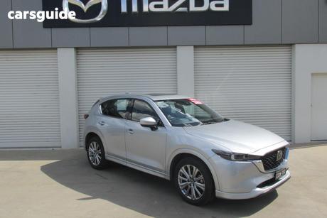 Silver 2022 Mazda CX-5 Wagon Akera (Awd)