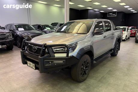 Silver 2022 Toyota Hilux Double Cab Pick Up Rogue (4X4)