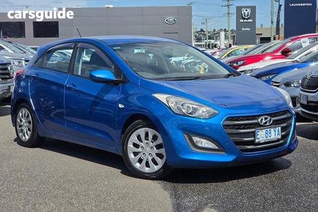 Blue 2016 Hyundai I30 Hatchback Active