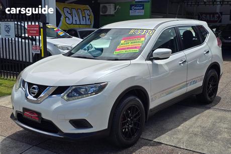 White 2014 Nissan X-Trail Wagon Ts (Fwd)