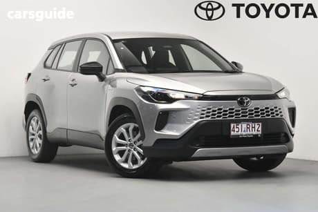 Silver 2025 Toyota Corolla Cross Wagon Gx 2Wd Hybrid