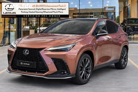 Bronze 2025 Lexus NX350H Wagon F Sport Hybrid Awd
