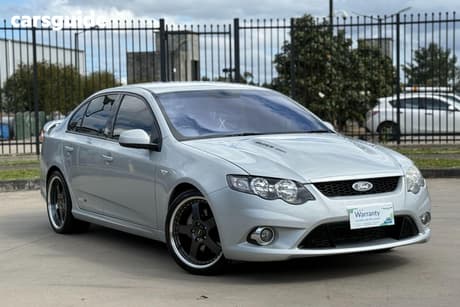 Silver 2008 Ford Falcon Sedan Xr8